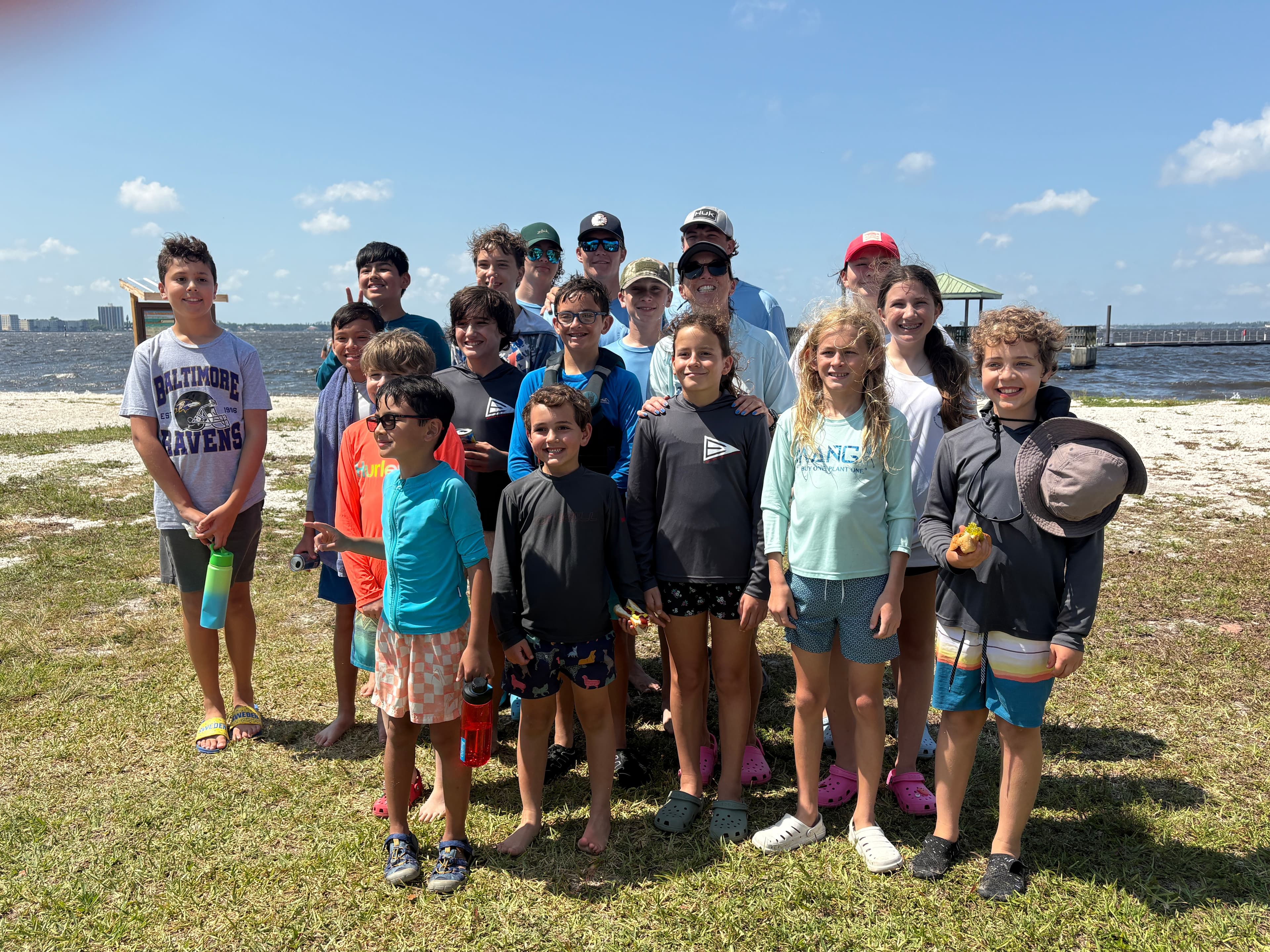 Edison Sailing Center team group photo