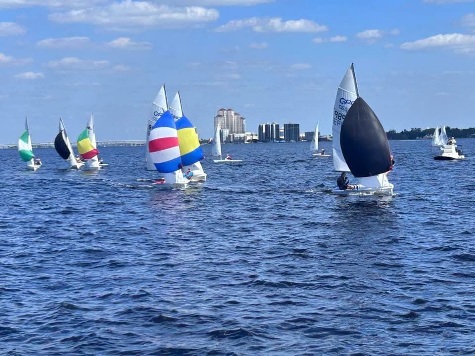 Action from the River Romp Regatta